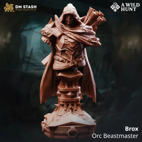 Brox - Maître des bêtes orques (Buste) Brox - Maître des bêtes orques (Buste)
