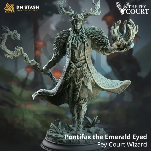 Pontifax the Emerald Eyed - Fey Court Wizard Pontifax the Emerald Eyed - Fey Court Wizard