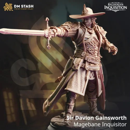Sir Davion Gainsworth - Magebane Inquisitor Sir Davion Gainsworth - Magebane Inquisitor