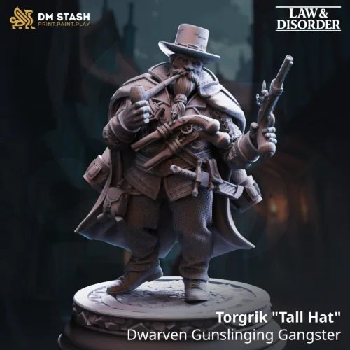 Torgrik Tall Hat - Dwarven Gunslinging Gangster Torgrik Tall Hat - Dwarven Gunslinging Gangster