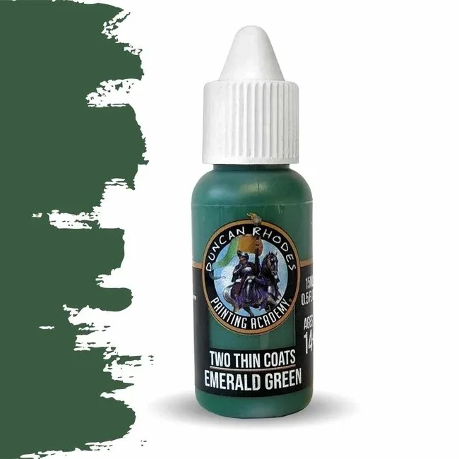Duncan Rhodes Two Thin Coats – Smaragdgrün