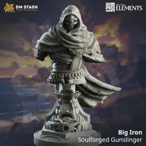 Big Iron - Soulforged Gunslinger (BUST) Big Iron – Seelengeschmiedeter Revolverheld (Büste)