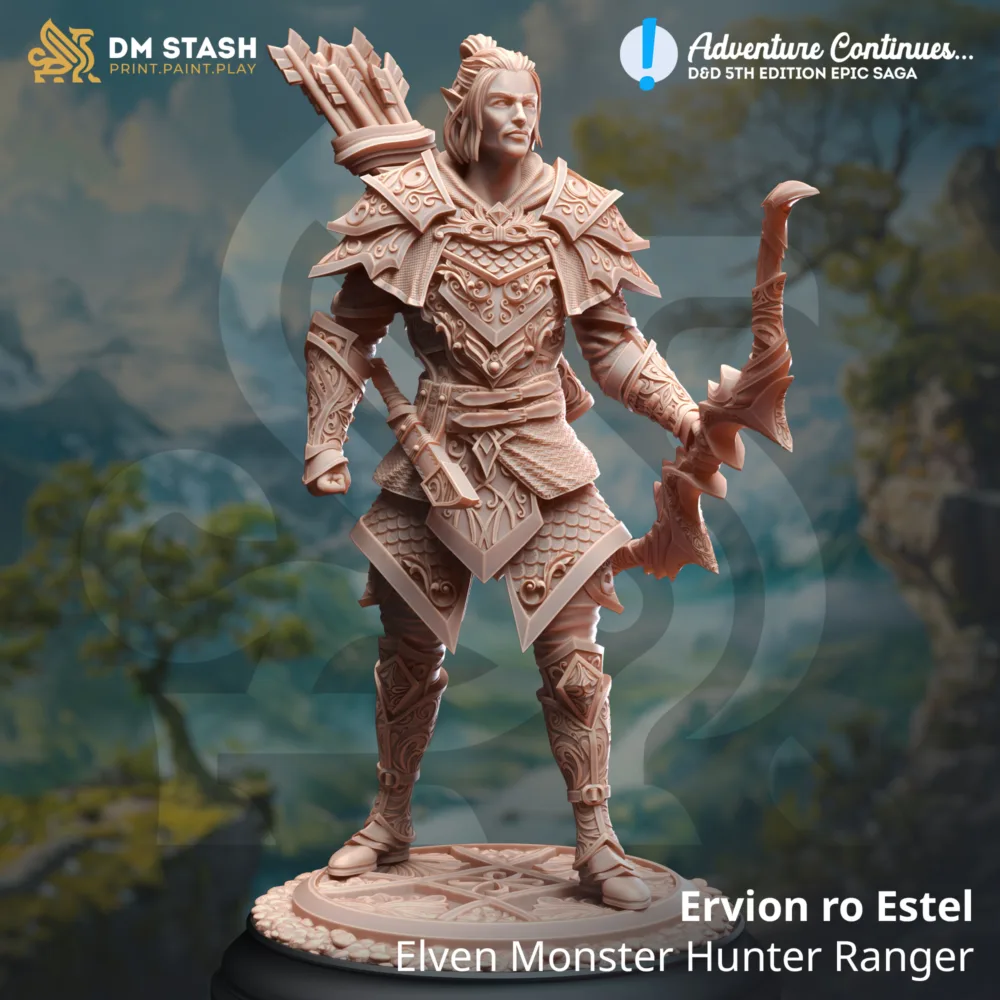 Ervion ro Estel – Elfen-Monsterjäger-Ranger Ervion ro Estel – Elfen-Monsterjäger-Ranger