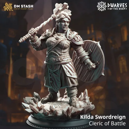 Kilda Swordreign - Cleric of Battle Kilda Swordreign - Cleric of Battle