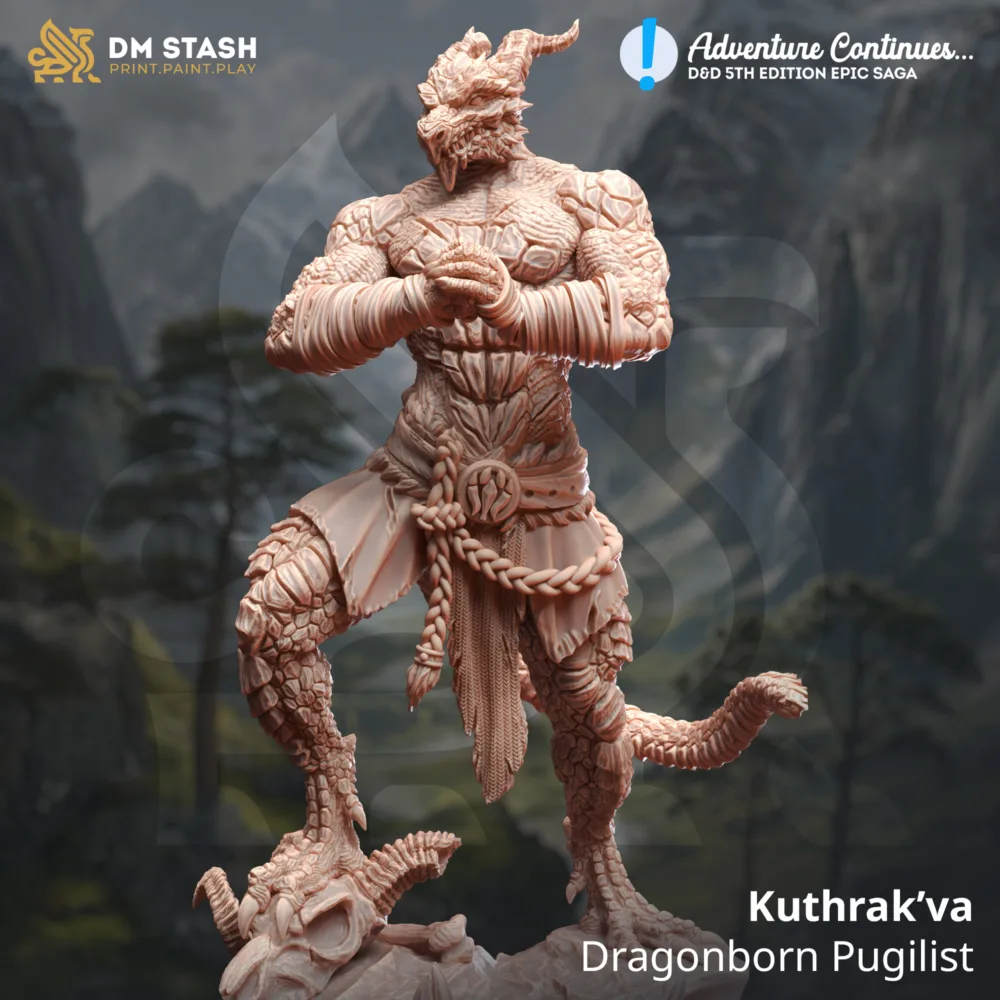 Kuthrak'va - Pugiliste Dragonborn