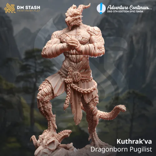 Kuthrak'va - Dragonborn Pugilist