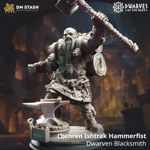 Lochren Ishtrak Hammerfist - Dwarven Blacksmith Lochren Ishtrak Hammerfist - Dwarven Blacksmith