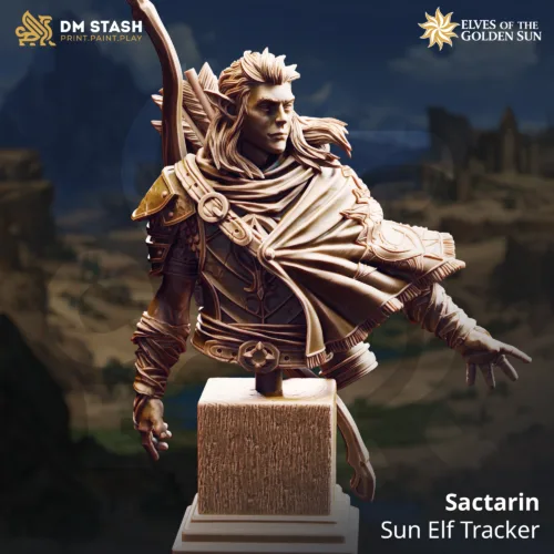 Sactarin - Pisteur d'elfes solaires - Buste Sactarin - Pisteur d'elfes solaires - Buste