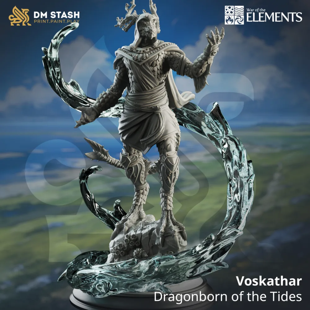 Voskathar - Dragonborn of the Tides Voskathar - Dragonborn of the Tides