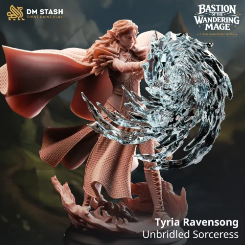 Tyria Ravensong - Unbridled Sorceress